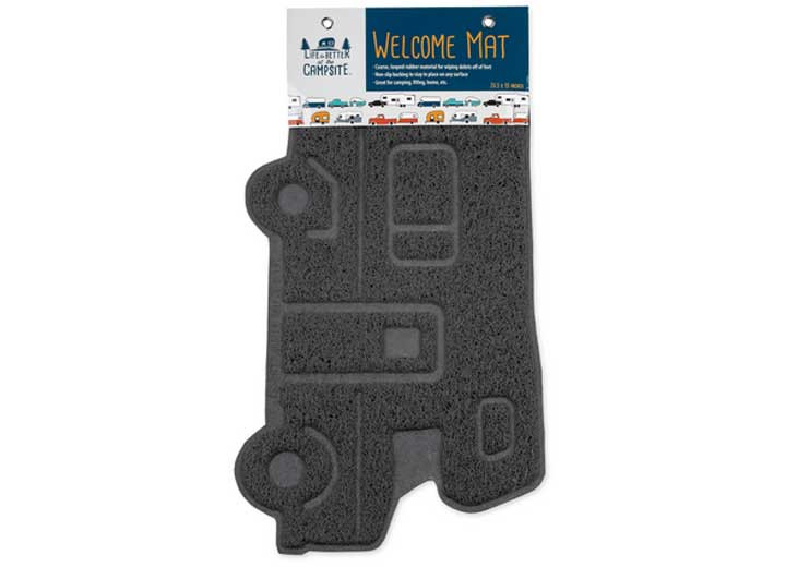 Camco - Libatc  Scrub Rug Gray Retro Class C - 53114