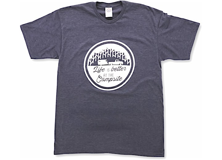 Camco - Life Is Better At The Campsite Shirt Navy Xlarge - 53215