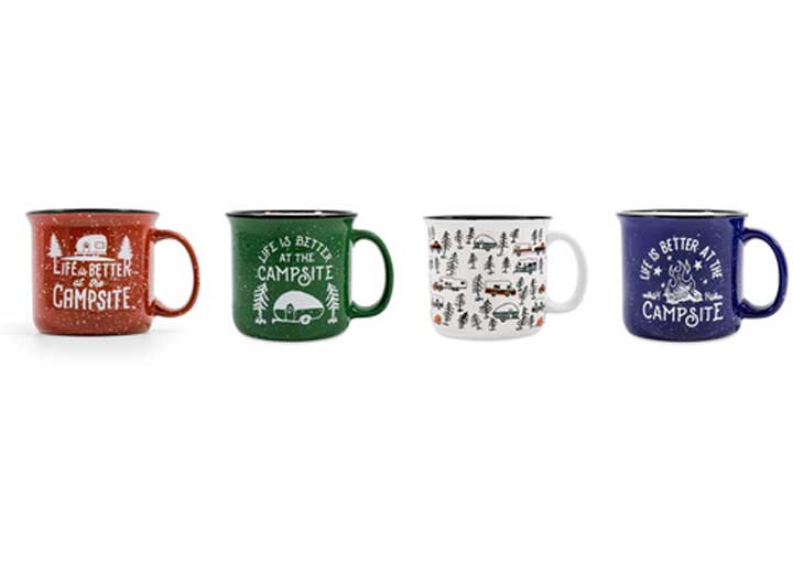 Camco - Libatc Mug 4pack 14oz - 53357