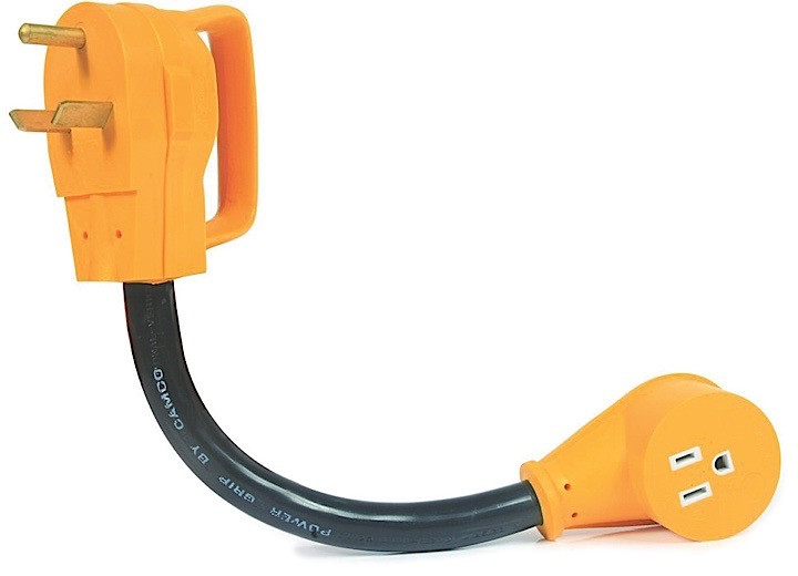 Camco - 30m/15f Amp 12in Powergrip Dogbone 125v/1875w Csa - 55155