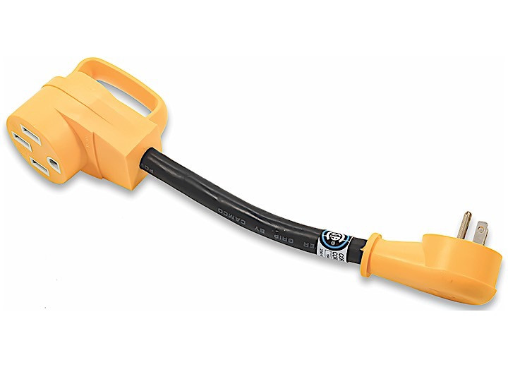 Camco - 15am/50af Powergrip 12in Dogbone 125v/1875w 1/card Csa - 55170