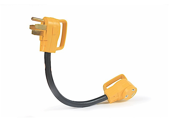 Camco - 50m/30f Amp 18in Powergrip Dogbone 125v/3750w 1/card Csa - 55173