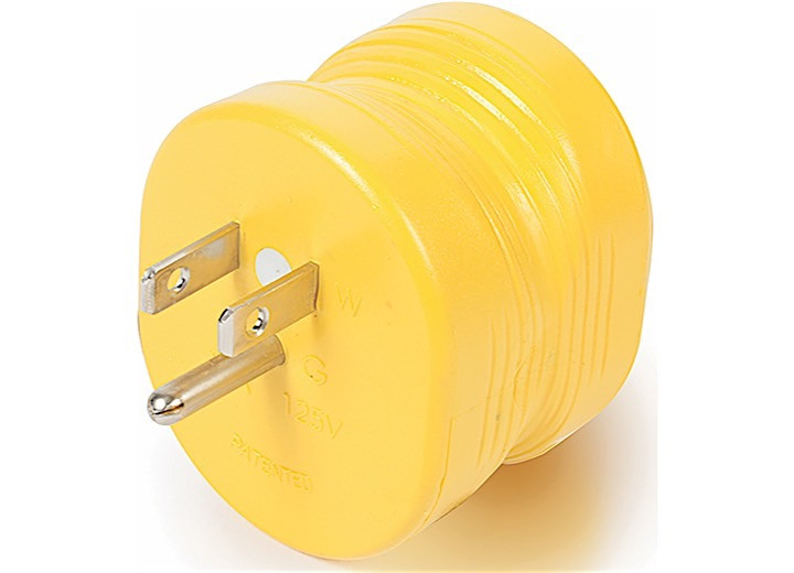 Camco - 15m/30f Amp Powergrip Adapter 125v/1875w Csa - 55223