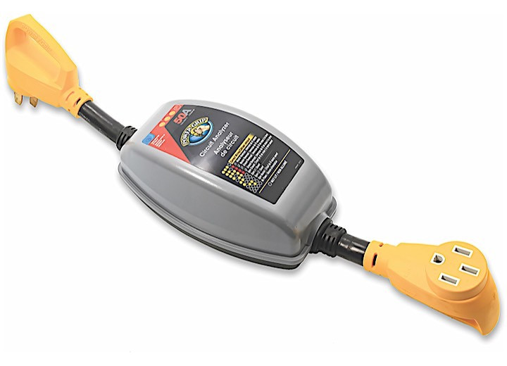 Camco - 50m/50f Amp 24in Circuit Analyzer Dogbone 125v/250v - 55313