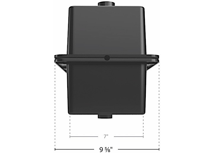 Camco - Battery Box  Standard Compartment Vented 12v - 55371