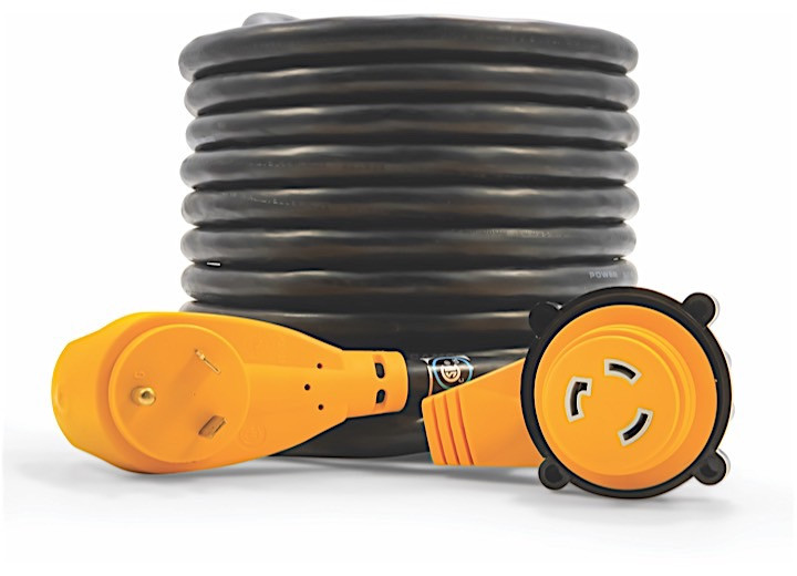 Camco - Powergrip  Extcord 50ft 30am/30af90deg Locking (e/f) - 55525
