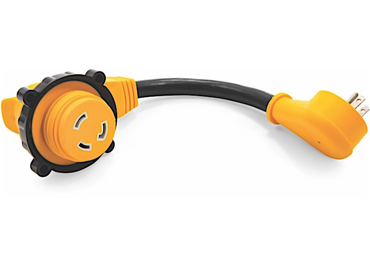 Camco - Powergrip  Dogbone 12in 15am/50af90deg Locking (e/f) - 55638