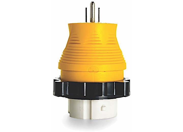 Camco - Locking Powergrip Adapter 515p X Ss250r (e/f) 15a Male50a Female - 55641