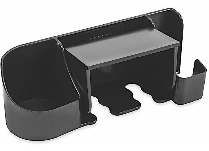 Camco - Popatoothbrush W/paste And Floss Holder Black (e/f) - 57209