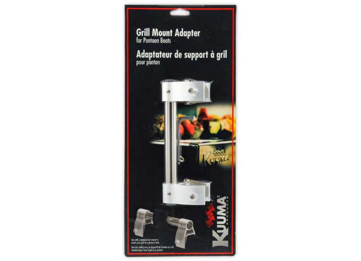 Camco - Grill Mountpontoon Rail Adapter (e/f) - 58197