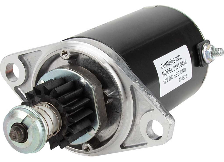 Cummins - Cummins/onan Starter Motor W/16 Tooth Count Gear  Counter Clockwise Rotation 12v - 191-2416