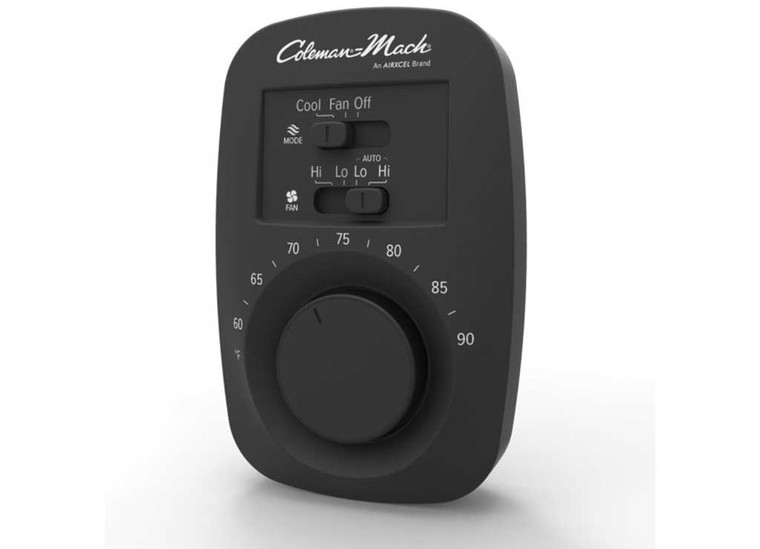 Coleman-Mach - Wall Thermostat Analog Cool Black - 9420-352