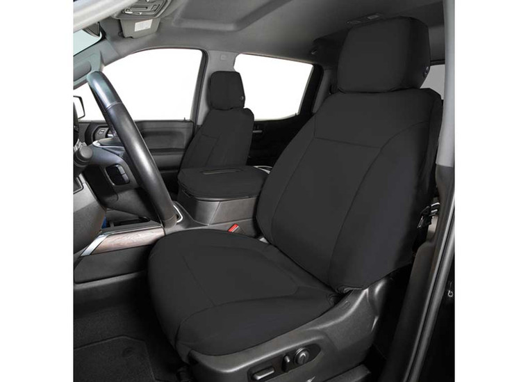 Covercraft - 24c F250/f350/f450/f550 Super Duty Endura Front Row Seat Covers Black/black - GTF4422ABENBK