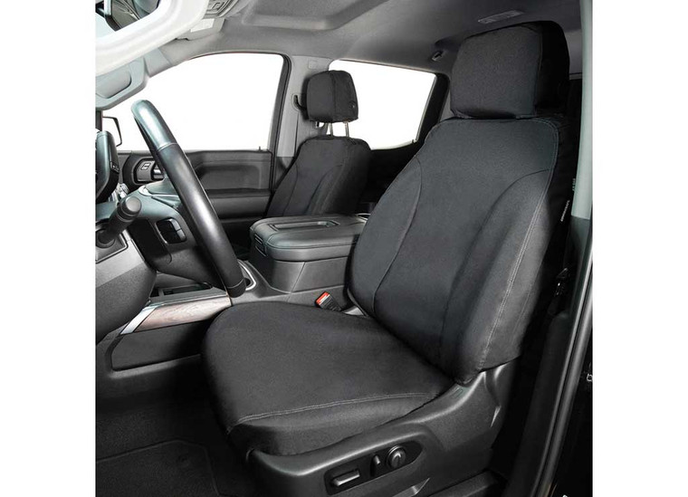 Covercraft - 19c Silverado/sierra 1500 All Cabs (exc. Legacy/limited) Front Row Seat Covers - SS3492WFBK