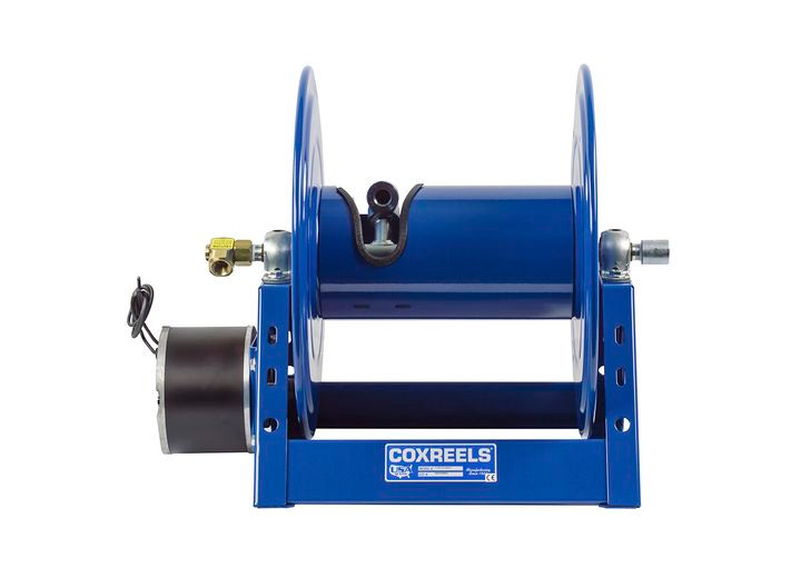 Cox Reels - 1/2in X 200ft 12v Dc Motorized Blue Reel 3000 Psi - 1125-4-200-E