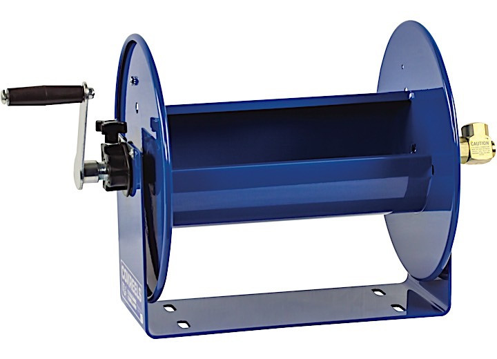 Cox Reels - 1173250 Hand Crank Hose Reel: 3/8in Id 250ft Capacity Less Hose 4000 Psi - 117-3-250