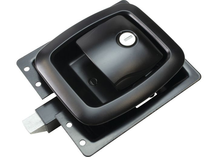 Creative Group - Global Versa V Baggage Door Lock Black Sandwich Style G391 Keyed - BLL-50301-2006-1PK