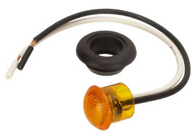 Creative Group - Bullet Light W/grommet Led Amber Lens Amber Light - CMD-003-183AA