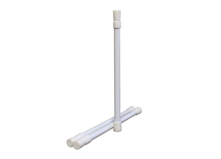 Creative Group - White Metal Short Food Fence Rods 3pk 10 In17 In - CMD-017-89