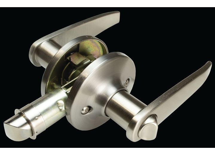 Creative Group - Lockset Lever #707 Privacy Brushed Satin Nickel - LSL-707PV-BSN