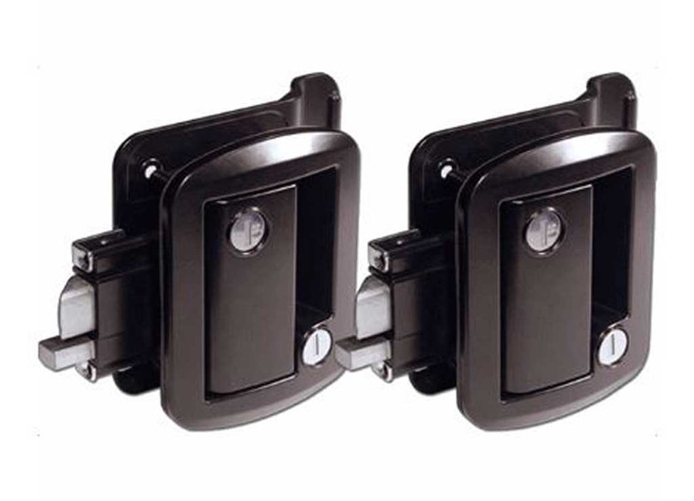 Creative Group - Standard Towable Entry Door Lock Black 2 Lock Keyed Alike Set - TTL-43610AL-2006-2PK