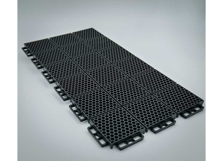 Caliber - Protech Flooring Black 24pc - 13612-1