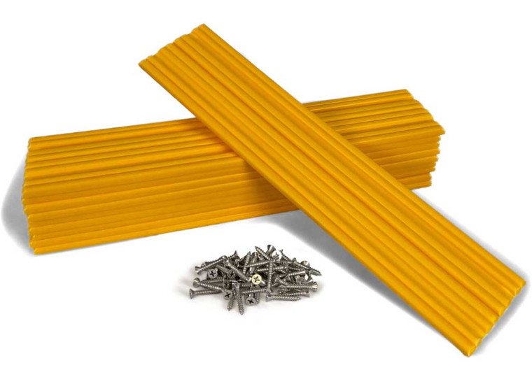 Caliber - Marine Slides 3in X 15in Yellow 10pk - 23010-5