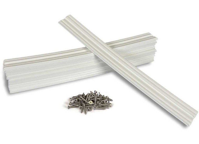 Caliber - Marine Slides 1.5in X 15in White 10pk - 23030-0