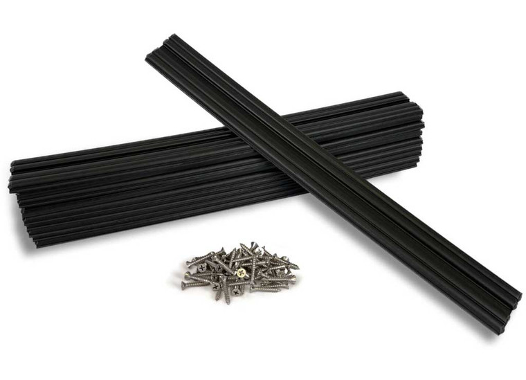 Caliber - Marine Slides 1.5in X 15in Black 10pk - 23030-1