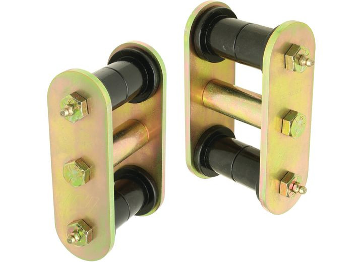 Rock Jock - 8795 Wrangler Yj Front Hd Leaf Spring Shackles - CE-9040P