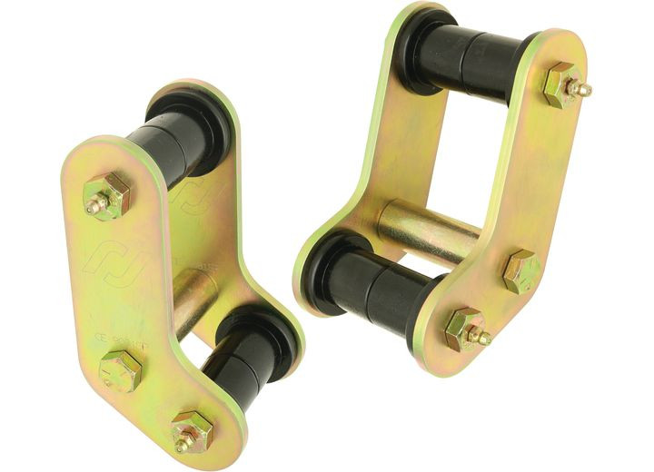 Rock Jock - 8795 Wrangler Yj Rear Boomerang Leaf Spring Shackles - CE-9081