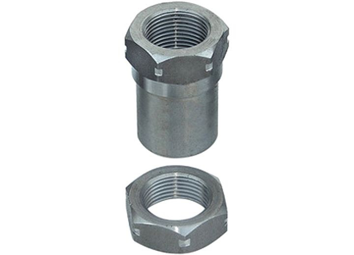 Rock Jock - 1in Threaded Bung W/jam Nut Left Hand Thread Set - CE-9113BL