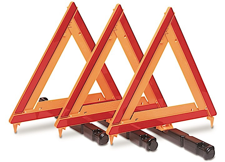 Custer - Emergency Warning Triangle Kit (3 Triangles) - EMT3-KIT-1