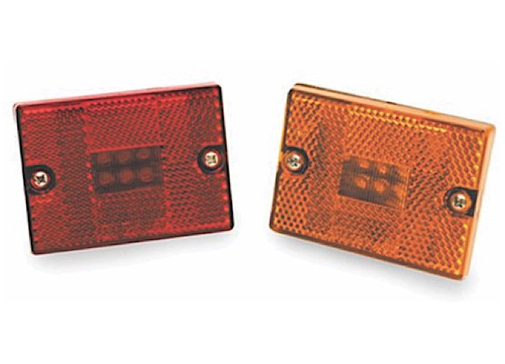 Custer - 2 7/8in X 2 1/8in Amber Marker Light - G275A