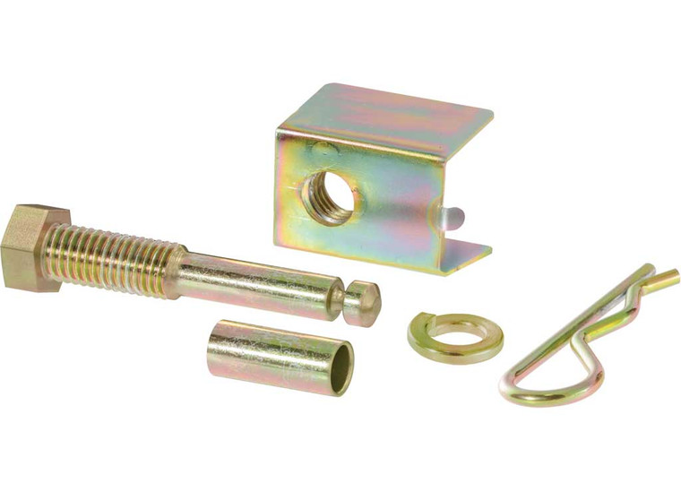 Curt - Antirattle Hitch Pin And Shim (fits 2in Receiver With 5/8in Hole) - 22323