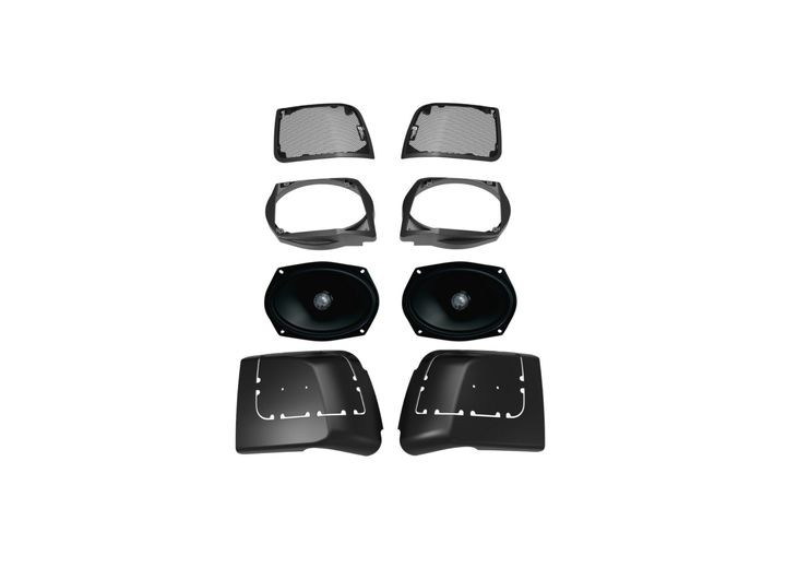 Cerwin Vega - 14+ Harley Davidson Cut In Lid Kit With St69cx - RPMST694LK