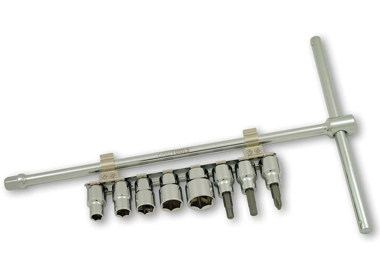 CRUZTOOLS - Sliding Tdriver With Sockets For Powersports - TSDS38