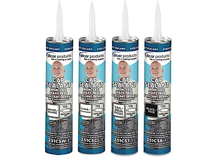 Dicor - Tan Cap Sealant In Tube - 351CST-1