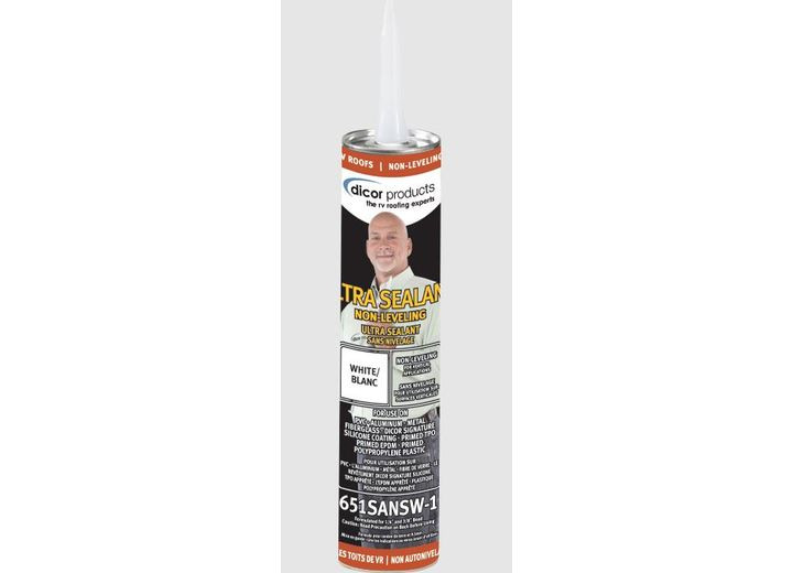 Dicor - Dicor Ultra Sealant Non Leveling White - 651SANSW-1