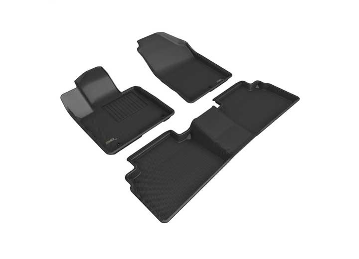 3D Mats - 22c Tucson Maxpider Full Set Custom Fit Kagu Floor Mat Black - L1HY12801509