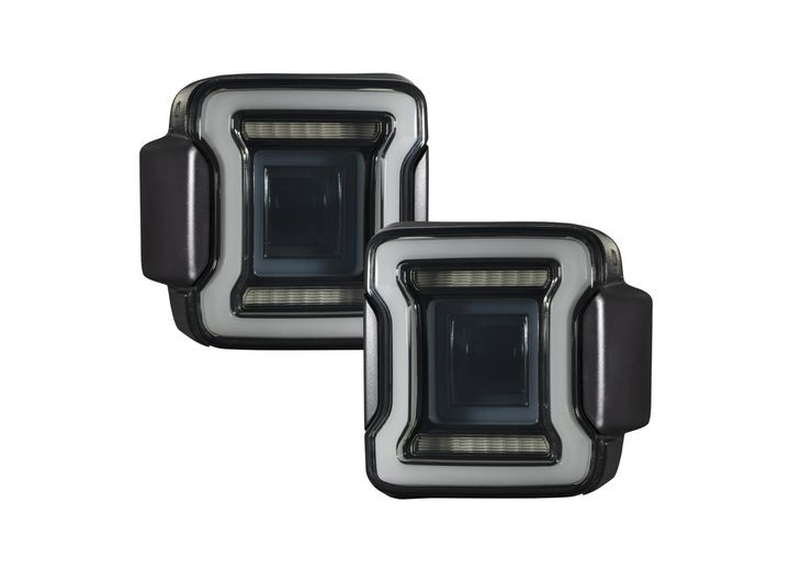 Diode Dynamics - 20182022 Jeep Wrangler Led Tail Lights  Smoke (pair) - FL0014