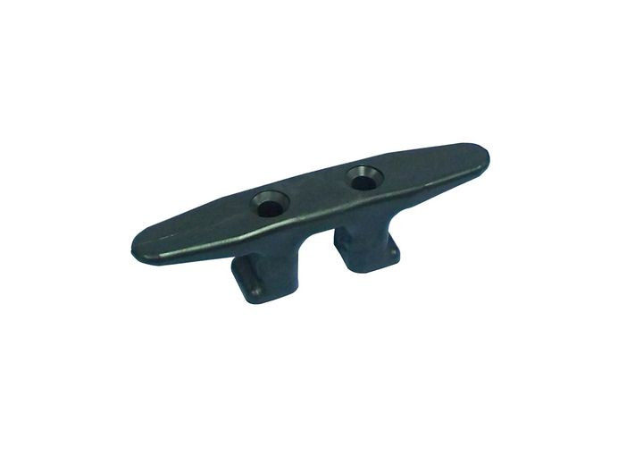 Dock Edge - Dock Cleat Open Base 6in Hdpe Black - DE2306F