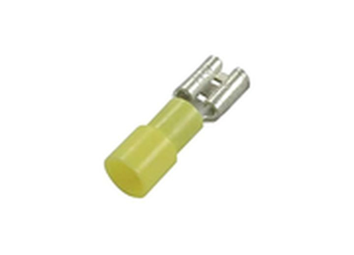 Directed Electronics - Quick Disconnect Nylon Female Yellow 1210 .250 - 8748