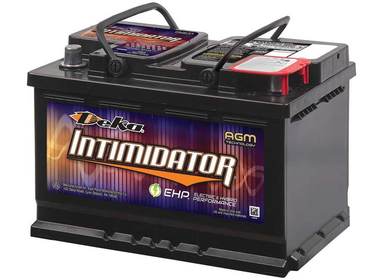 Deka Batteries - Intimidator Agm 12v Battery 760 Cca W/ Top Posts - 9A48
