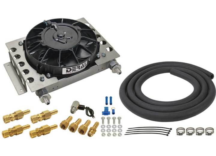 Derale - Plt Fin Coolr Kt 6 W/fan - 13950