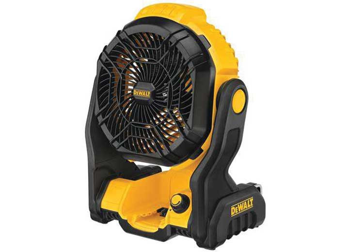 DeWalt Tools - 20v Max Cordless Jobsite Fanblack/yellow - DCE512B