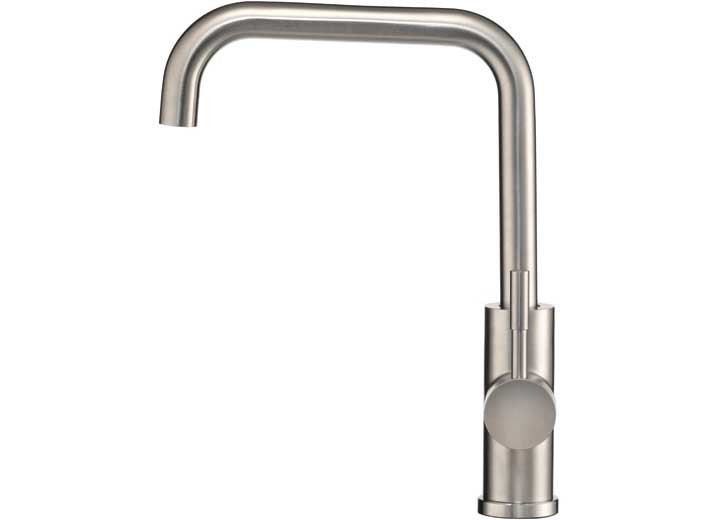 Dura Faucet - Streamline Squaredarc Rv Kitchen Faucet  Brushed Satin Nickel - DF-MK533LK-SN