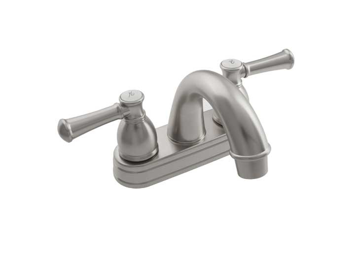 Dura Faucet - Designer Arc Spout Rv Lavatory Faucet  Brushed Satin Nickel - DF-PL620L-SN