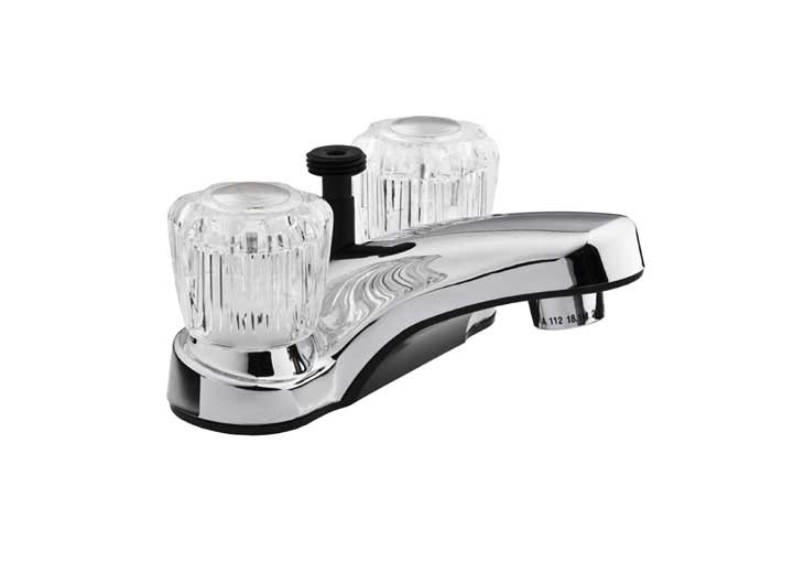 Dura Faucet - Rv Lavatory Faucet W/ Diverter  Chrome Polished - DF-PL720A-CP