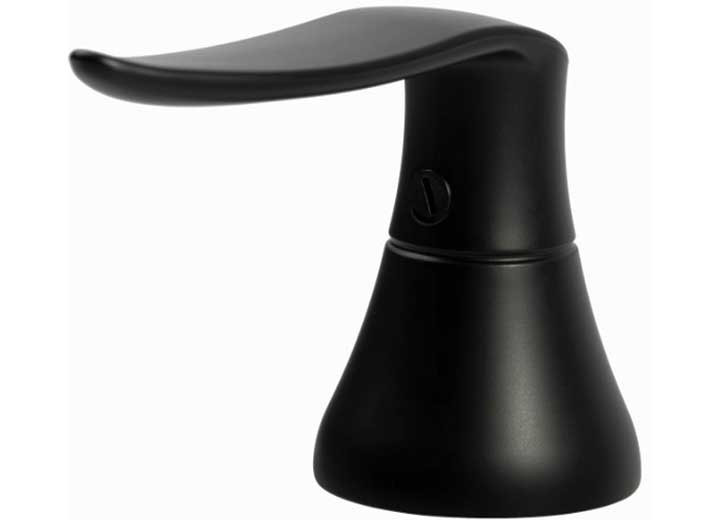 Dura Faucet - Elegant Style Lever Handles  Matte Black - DF-RKLH-MB